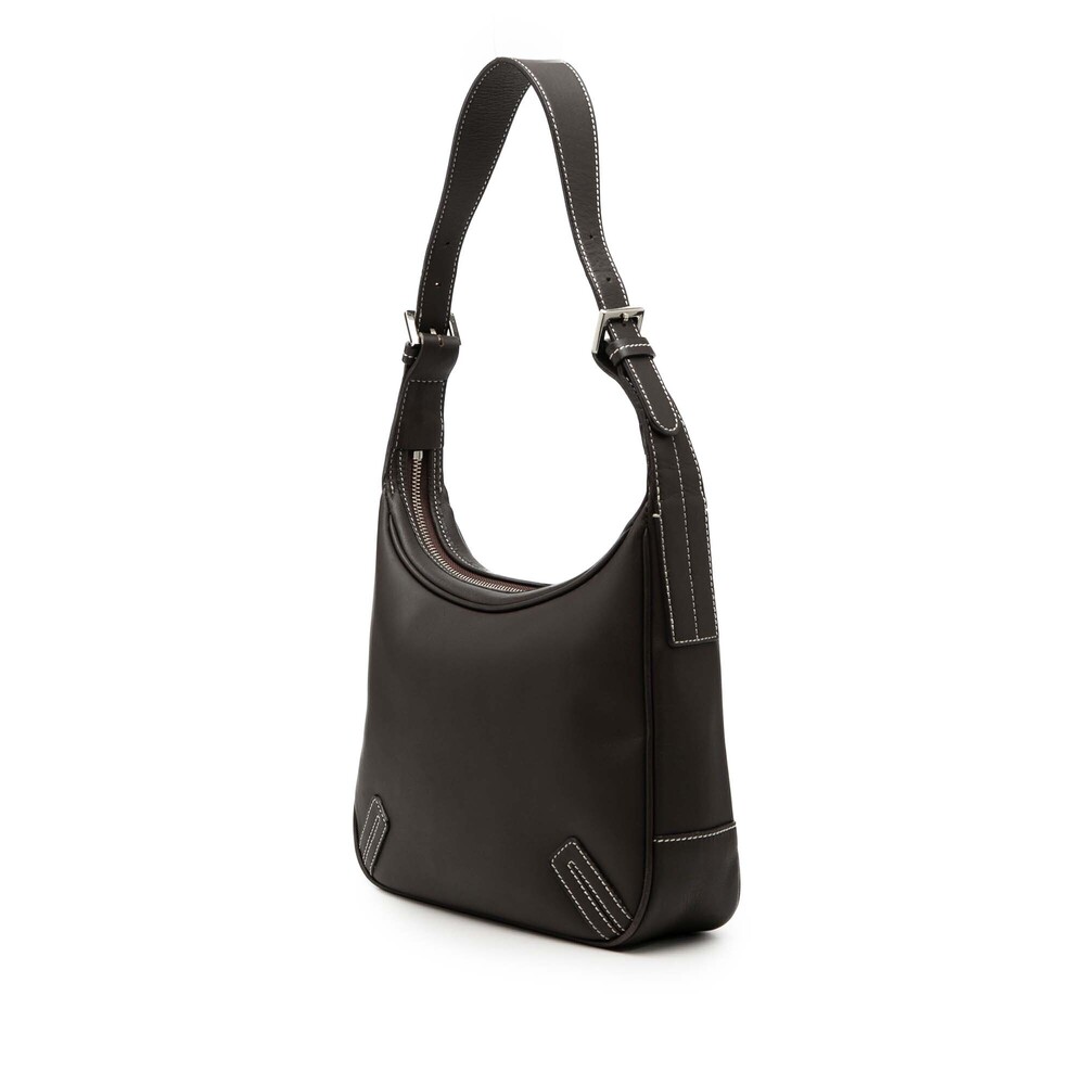 Pre-Loved Burberry Leather Shoulder Bag - Picture 2 of 6
